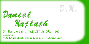 daniel majlath business card